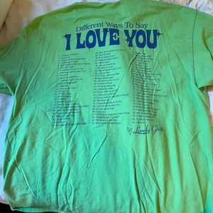 Lonely Ghost Ways to Say I love You Shirt